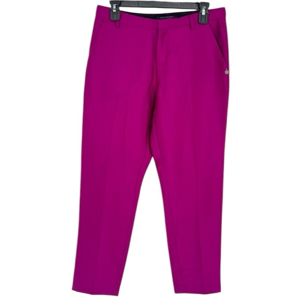 Scotch and Soda Clubhouse Royals Fuchsia Dress Pants Slacks